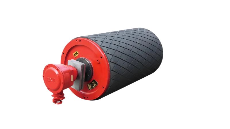 滚筒表面磨损不均导致的皮带跑偏修复