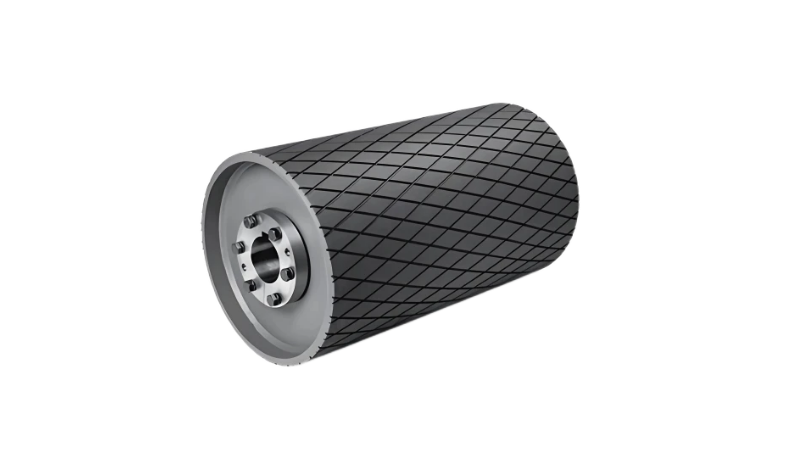 滚筒表面磨损不均导致的皮带跑偏修复