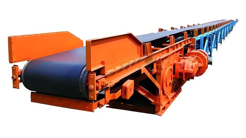 带式输送机的工作原理