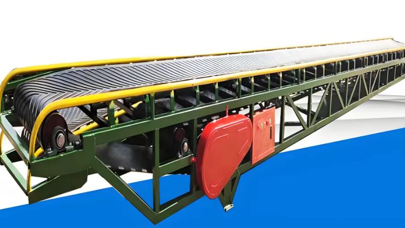 带式输送机的工作原理